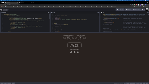 Pomodoro Clock