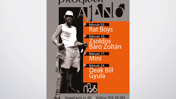Mojo Club programajánló - Plakát